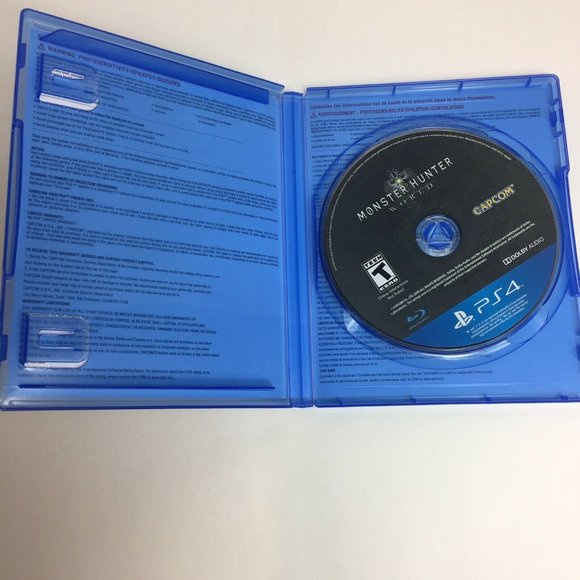 Monster Hunter World PlayStation 4 2018) PS4 CapCon Teen Video Game Dragons - Picture 9 of 12